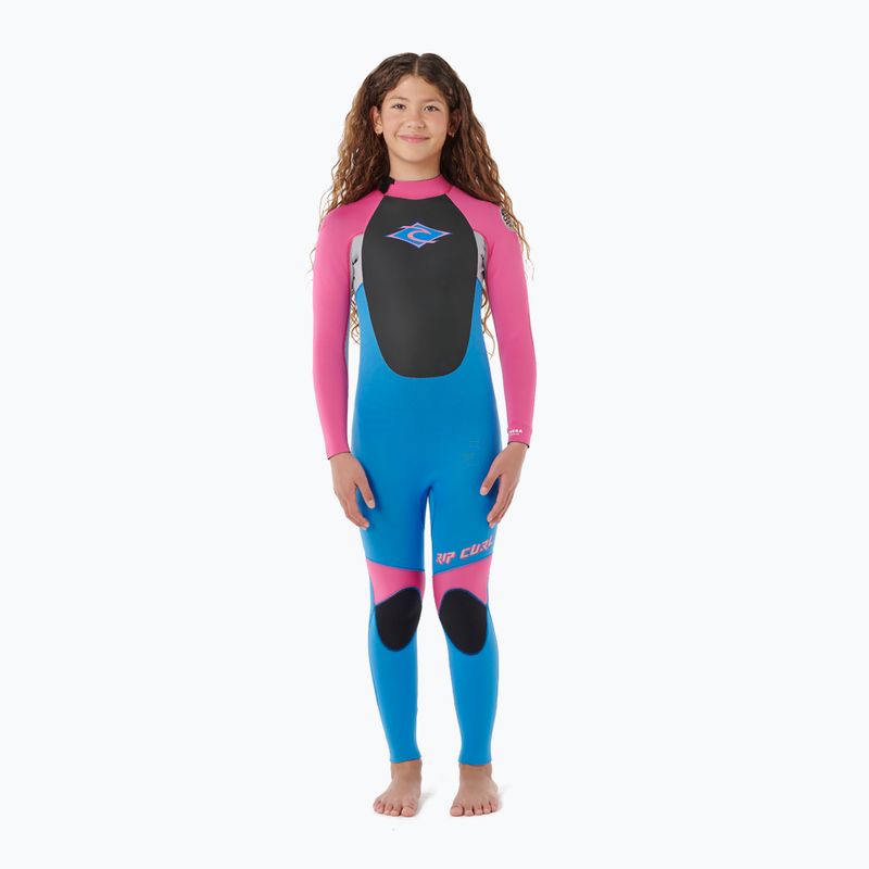Costum de înot pentru copii Rip Curl Omega 3/2mm Back Zip pink 4