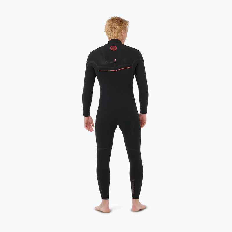 Costum de înot pentru bărbați Rip Curl F-Bomb Fusion 4/3 mm Chest Zip black 2