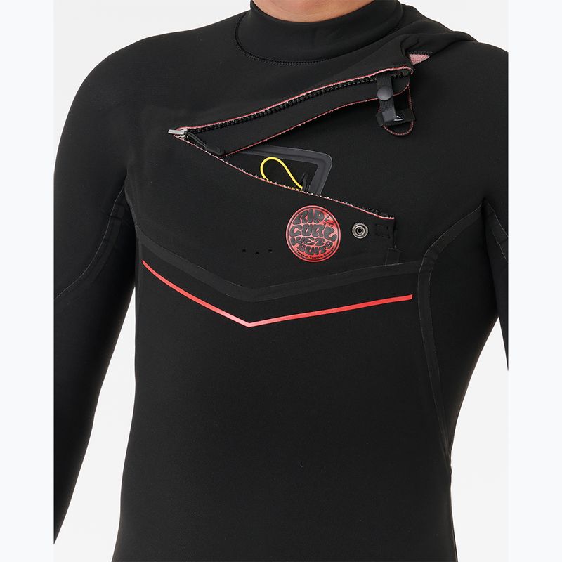 Costum de înot pentru bărbați Rip Curl F-Bomb Fusion 4/3 mm Chest Zip black 5