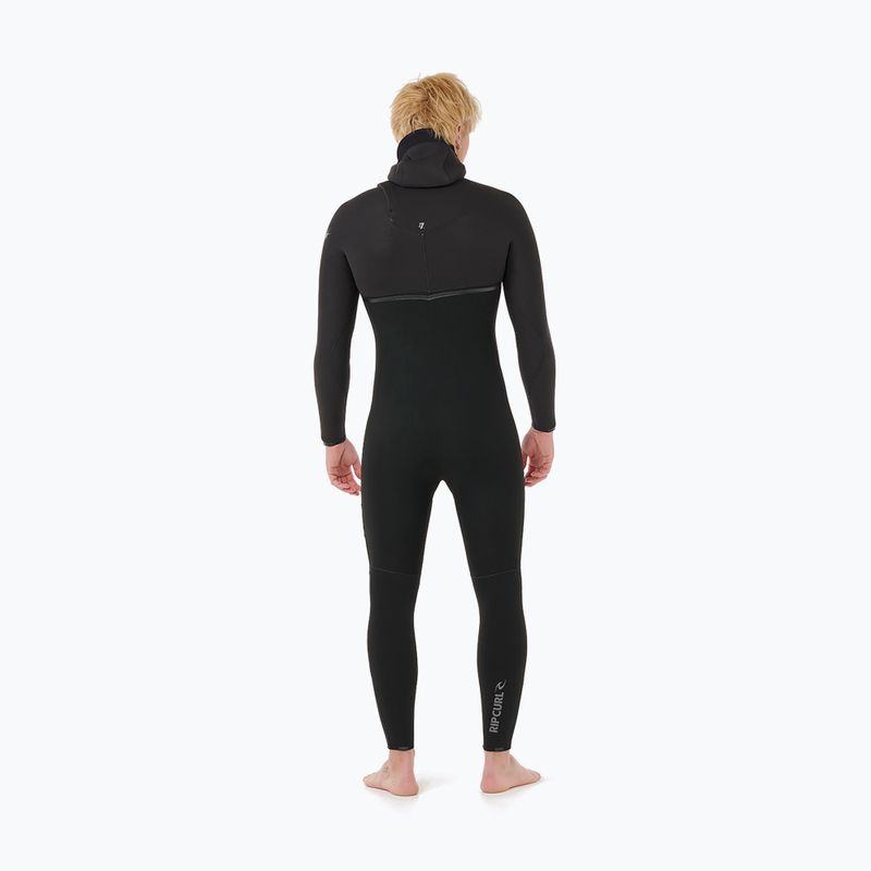 Costum de înot pentru bărbați Rip Curl E-Bomb Zf Hood 5/4 mm black 3