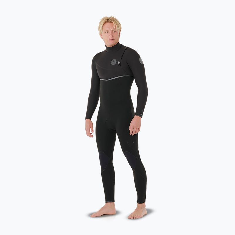 Costum de înot pentru bărbați Rip Curl E-Bomb 4/3 mm Zip Free black 3