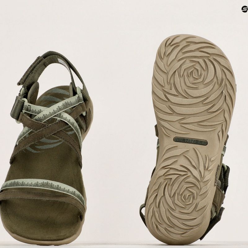 Sandale pentru femei Merrell Terran 3 Cush Lattice olive 8