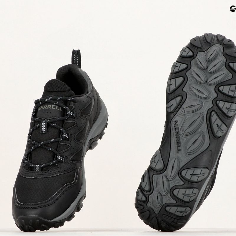 Încălțăminte de turism pentru bărbați Merrell West Rim Sport GTX black 8