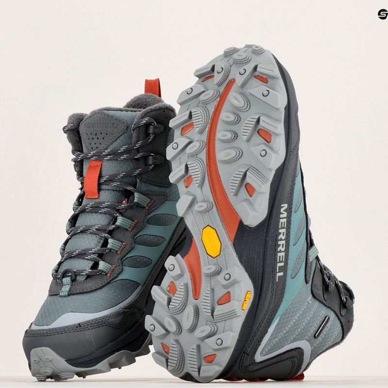 Încălțăminte de turism pentru femei Merrell Moab Speed Thermo Mid WP monument 8