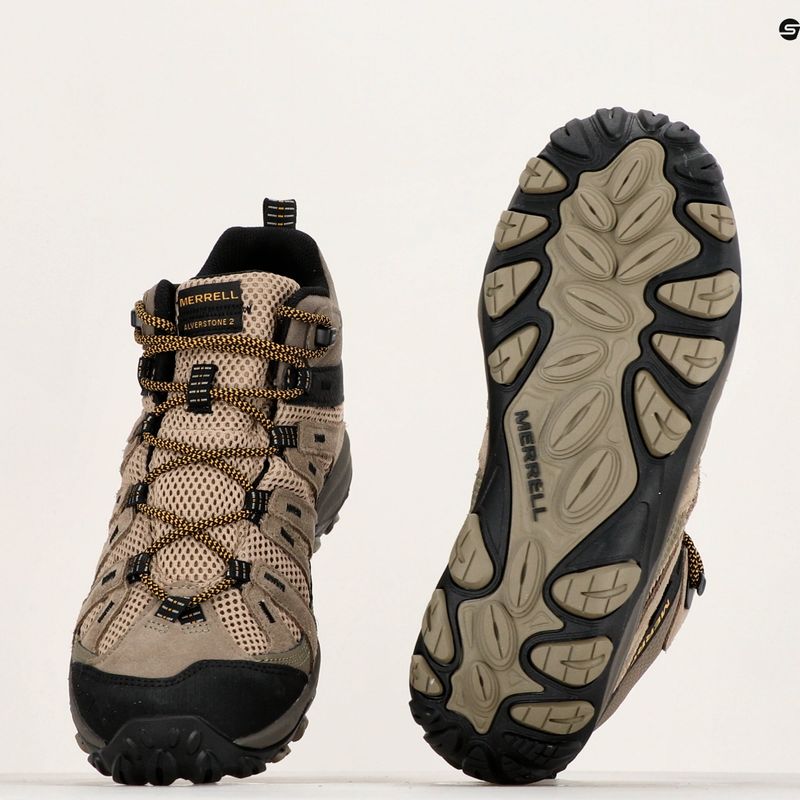 Încălțăminte de turism pentru bărbați Merrell Alverstone 2 Mid GTX pecan 8