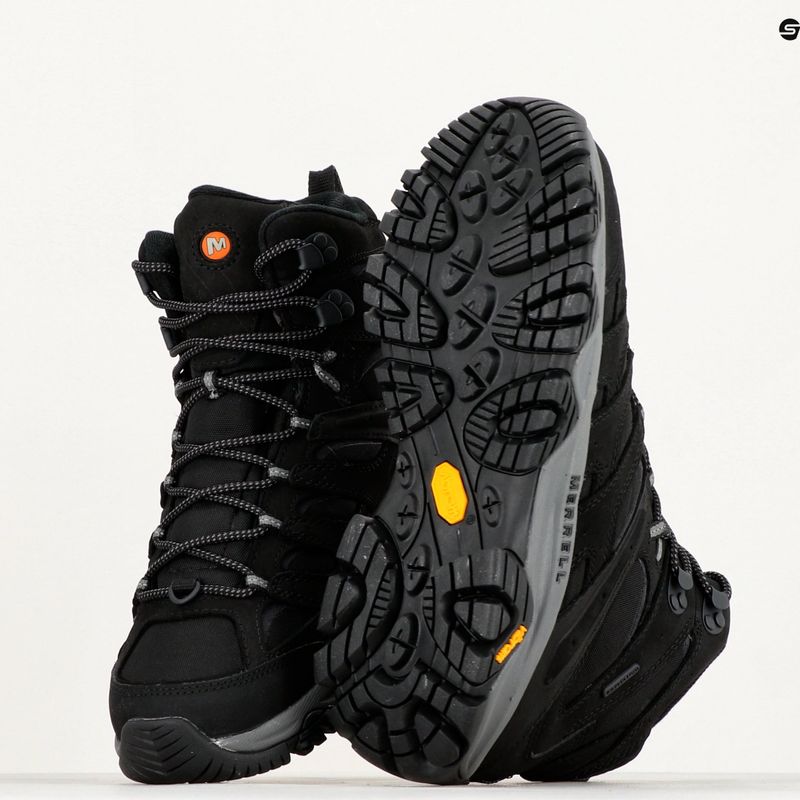 Încălțăminte de turism pentru bărbați Merrell Moab 3 Apex Mid WP black 8