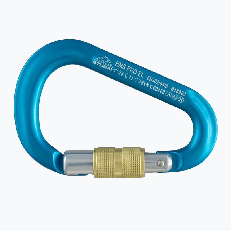 Stubai Hms Pro Easylock carabinier albastru 4