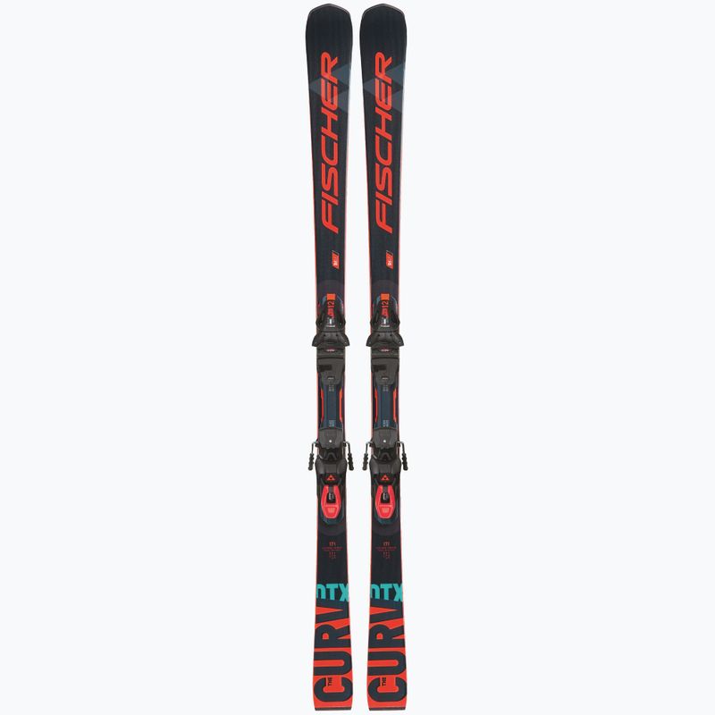 Schiuri de coborâre Fischer The Curv DTX MT + RSX Z12 PR negre A08221 T30421 10