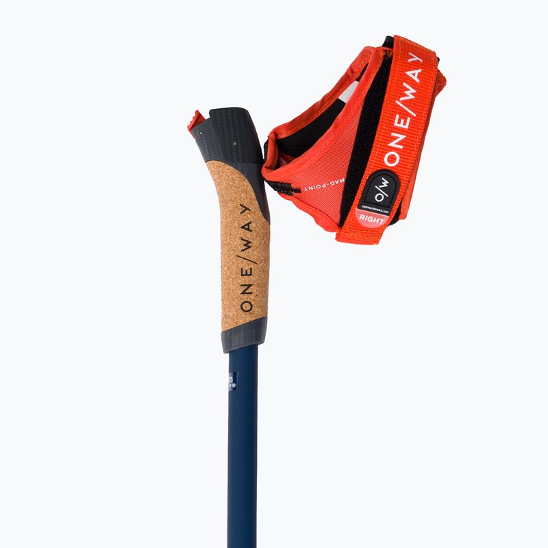 One Way Diamond 1 Mag Orange și albastru pentru schi fond One Way Diamond 1 Mag 2