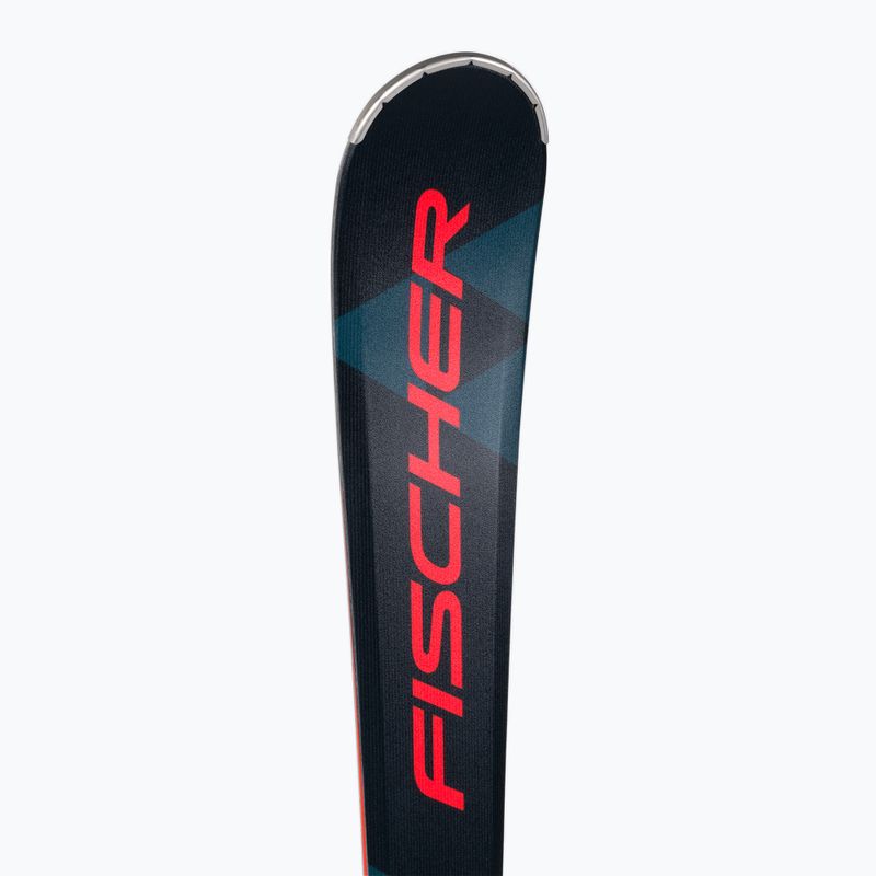 Schiuri de coborâre Fischer RC ONE F18 AR + RS 11 PR negre A32421 T40221 8