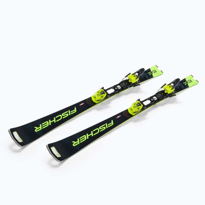 Schiuri de coborâre pentru bărbați Fischer RC4 WC SC PRO M/O + RC4 Z13 FF, verde, P06621 4