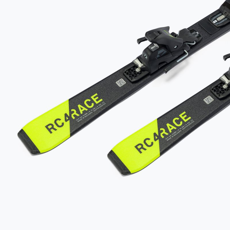 Schiuri de coborâre pentru copii Fischer RC4 RACE JR SLR + FJ4 AC SLR, negru, P19720 9