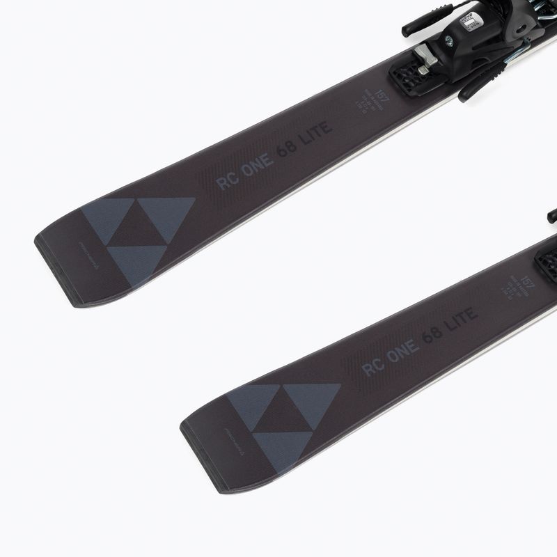 Schiuri de coborâre pentru femei Fischer RC ONE Lite 68 SLR + RS9 SLR negre A15022 T51121 9