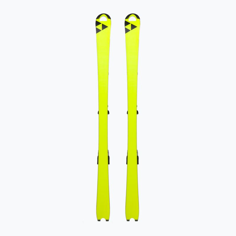 Schiuri de coborâre pentru copii Fischer RC4 Worldcup Sl Jr. M/O-Plate + RC4 Z9 GW AC negre A11022 T80020 3