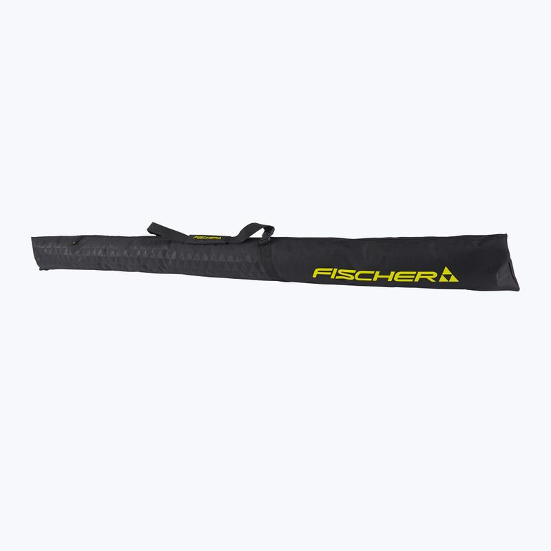 Geantă de schi Fischer Skicase Eco Alpine 1 pereche negru/galben Z10922