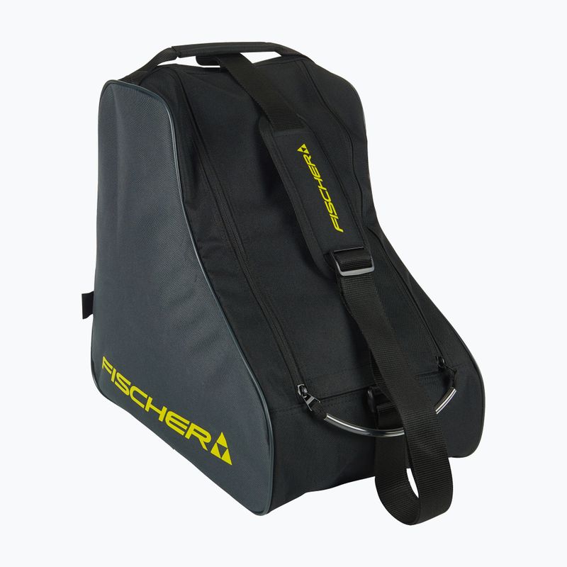 Geantă pentru ghete de schi Fischer Bootbag Nordic Eco 38 l black/grey/yellow