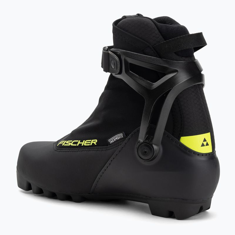 Ghete de schi fond Fischer RC3 Skate black/yellow 2