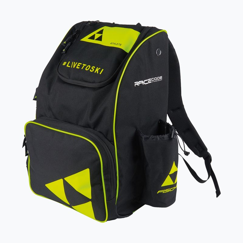 Rucsac de schi Fischer Backpack Race 40 l black/yellow 2