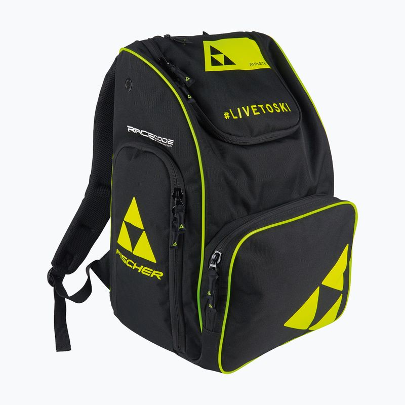 Rucsac de schi Fischer Backpack Race 55 l black/yellow