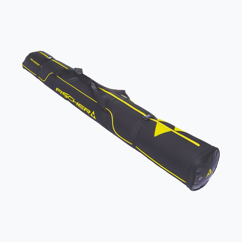 Husă pentru schi Fischer Skicase Alpine Race 1 pereche - 175/190 black/yellow