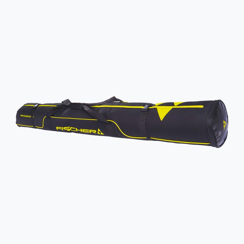 Husă pentru schi Fischer Skicase Alpine Race 1 pereche - 175/190 black/yellow 2