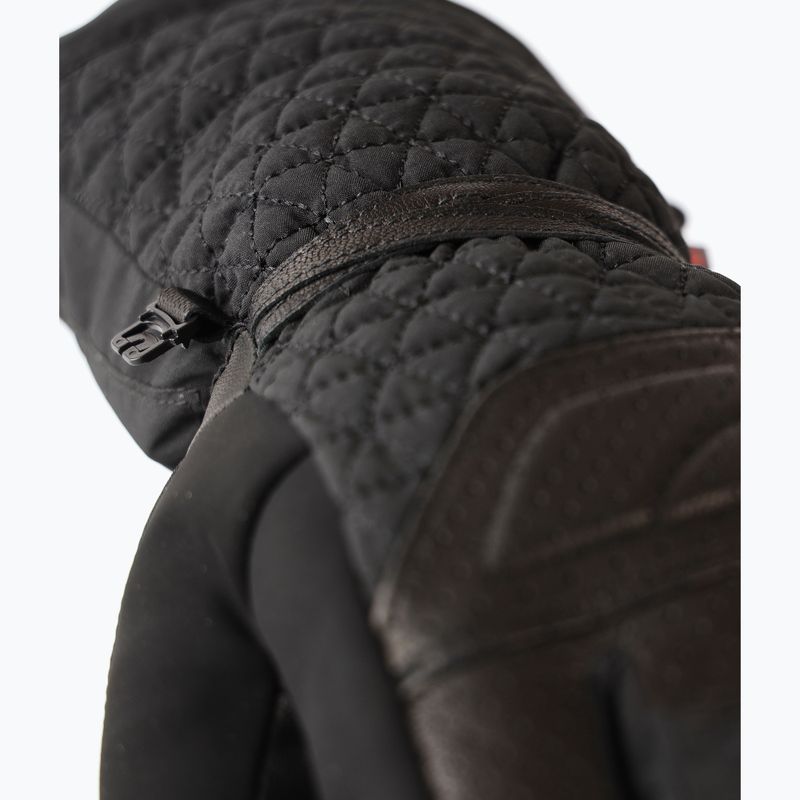 Mănuși de schi pentru femei Lenz Heat Glove 6.0 Finger Cap black 11