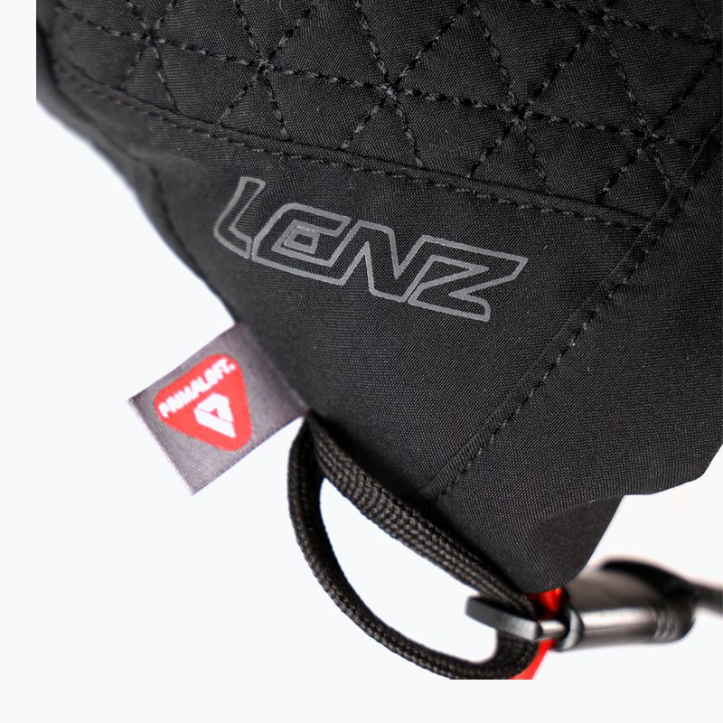 Mănuși de schi pentru femei Lenz Heat Glove 6.0 Finger Cap black 12