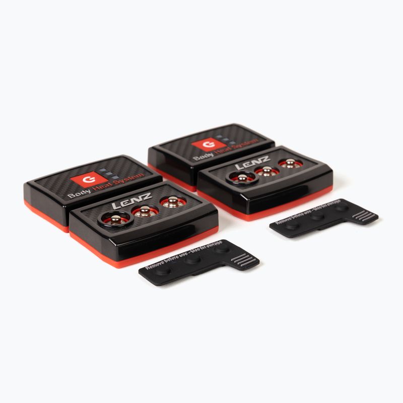 Baterii pentru șosete Lenz Heat Pack 2.0 (USB) 2 buc. black/ red 8