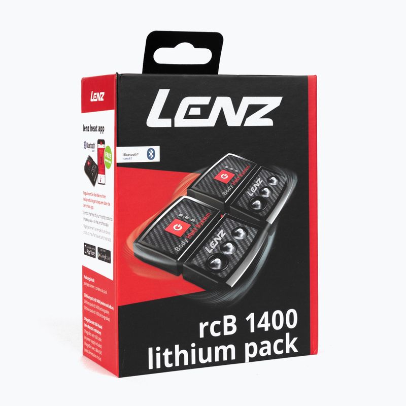 Baterii pentru șosete și mănuși Lenz Lithium Pack Rcb 1400 (USB) 2 buc. black 11