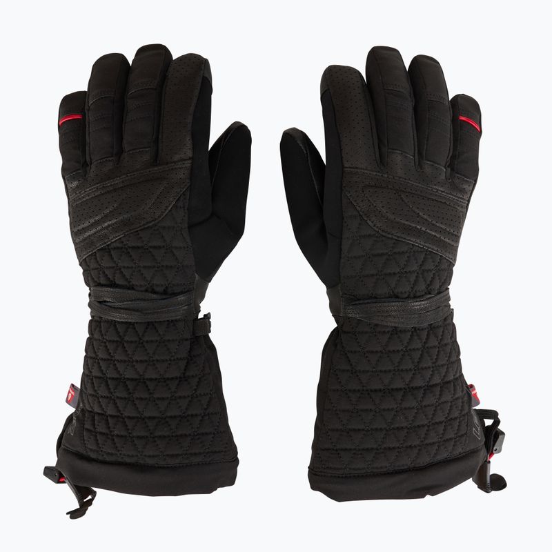Mănuși de schi pentru femei Lenz Heat Glove 6.0 Finger Cap black 3