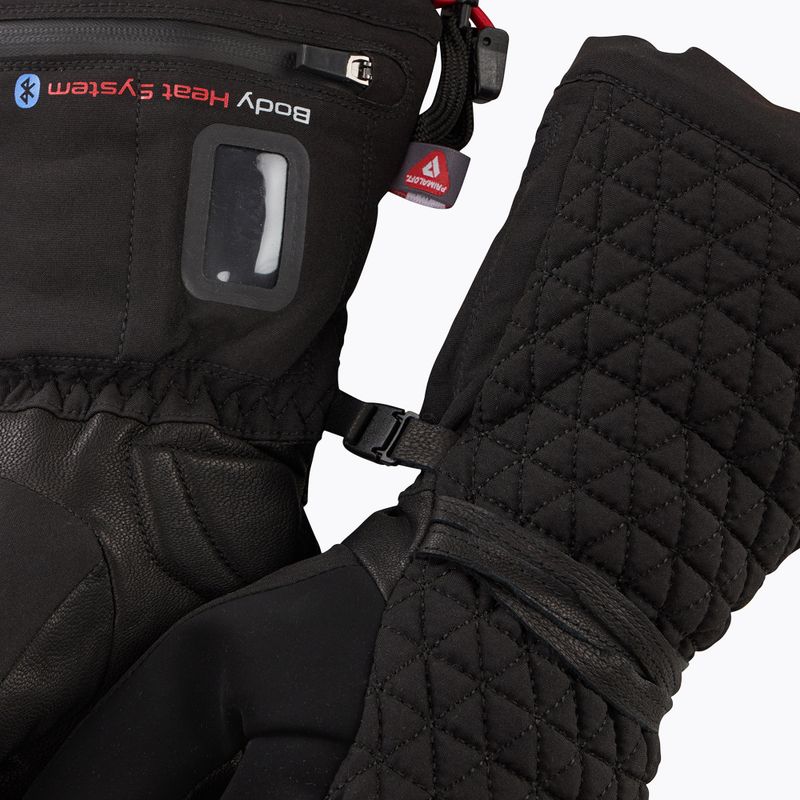 Mănuși de schi pentru femei Lenz Heat Glove 6.0 Finger Cap black 6