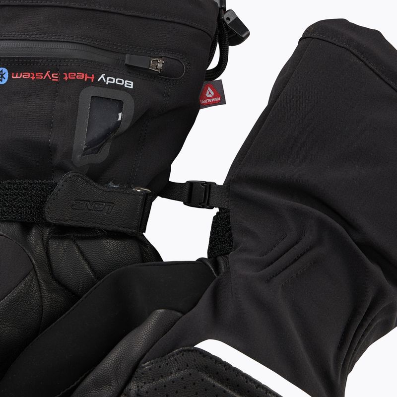 Mănuși de schi Lenz Heat Glove 6.0 Finger Cap Mittens black 6