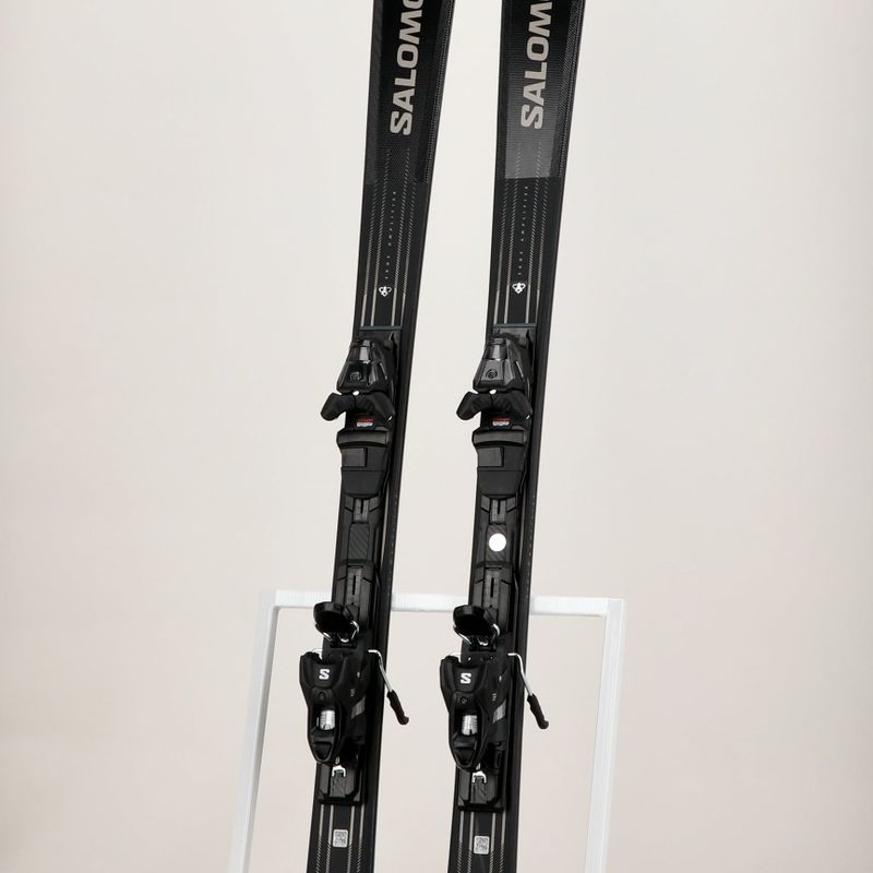 Schiuri de coborâre Salomon S/Max 8 LTD + M10 GW negru/argintiu met. 8