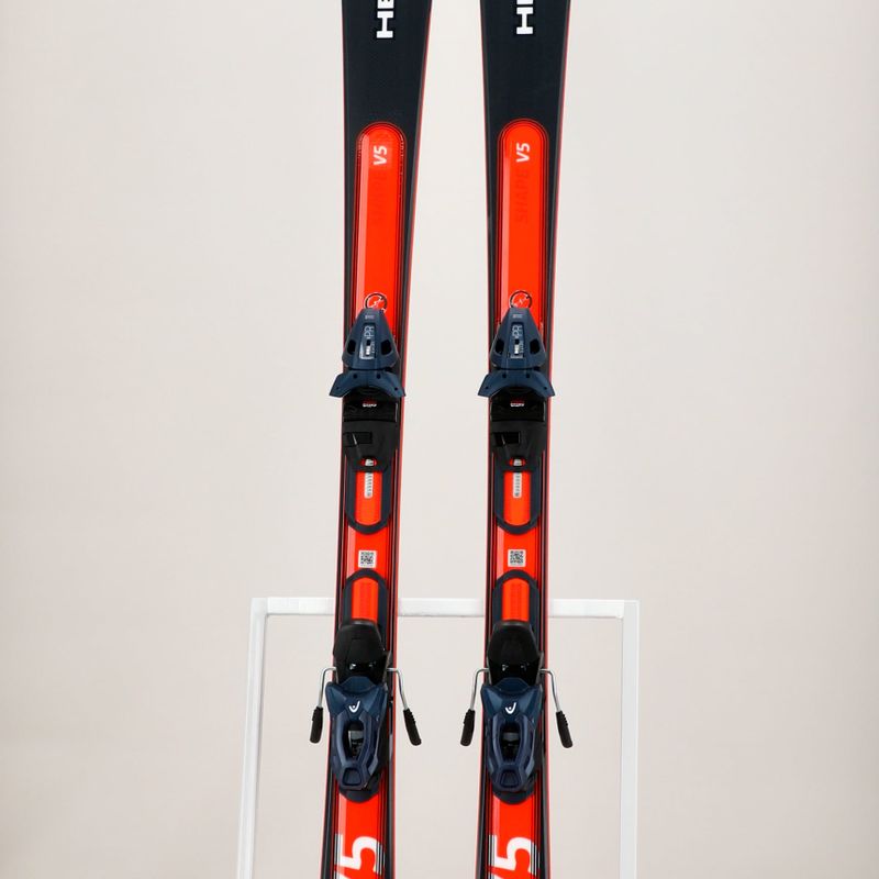schiuri de coborâre HEAD Shape e.V5 AMT-PR + PR 11 albastru închis/roșu pentru coborâre 8