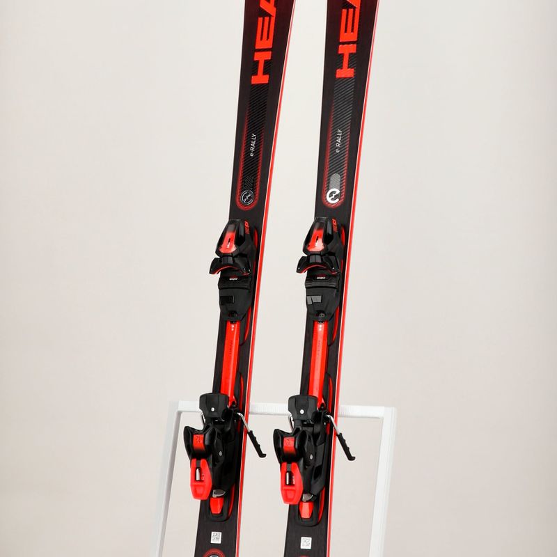 Schi alpin HEAD Supershape e-Rally SW SF-PR + PRD 12 negru/roșu neon 7