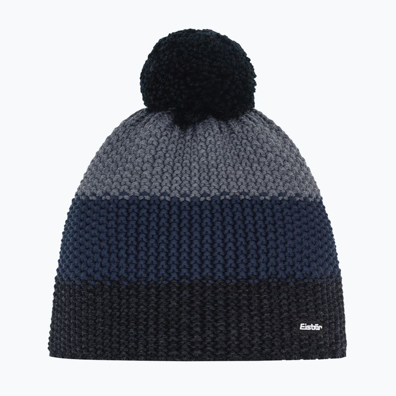 Căciulă de iarnă Eisbar Star Pompon black/cobalt/anthracite