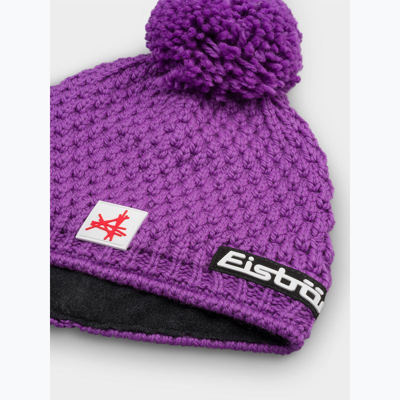 Căciulă de iarnă Eisbar Trail Pompon SA purple 2