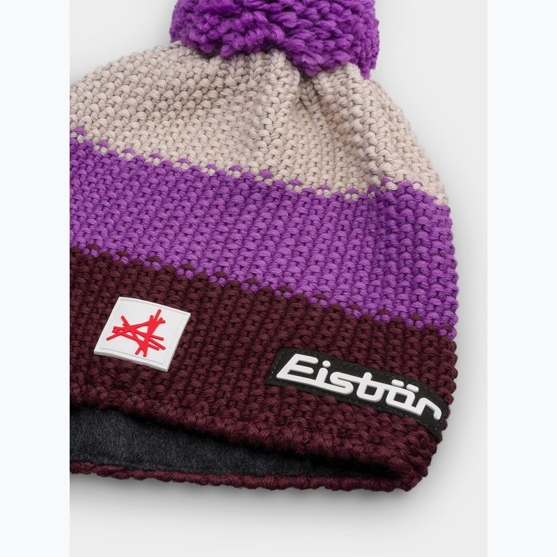 Căciulă de iarnă Eisbar Star Pompon SA lilac/purple 2