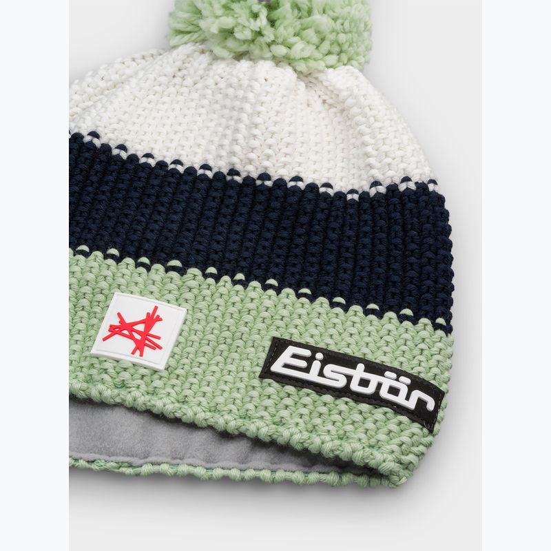 Căciulă de iarnă Eisbar Star Pompon SA mint green 2