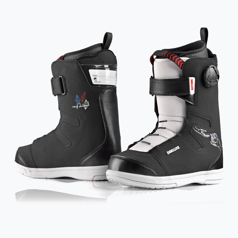 Cizme de snowboard pentru copii DEELUXE Rough Diamond negru 572029-3000/9110 10
