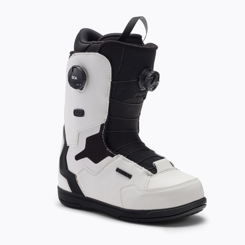 Boots de snowboard DEELUXE Id Dual Boa, alb, 572115-1000