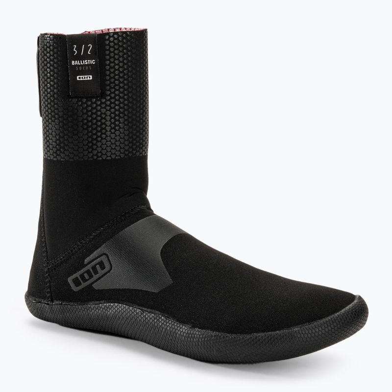 Șosete de neopren ION Socks Ballistic 3/2 Round Toe black