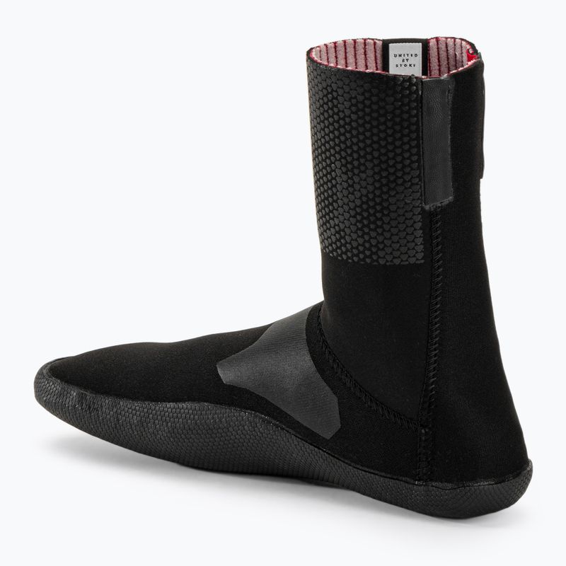 Șosete de neopren ION Socks Ballistic 3/2 Round Toe black 3