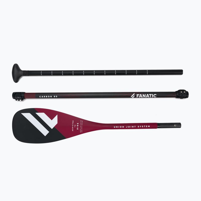 SUP Paddle 3 piese Fanatic Carbon 80 reglabil negru 13200 6