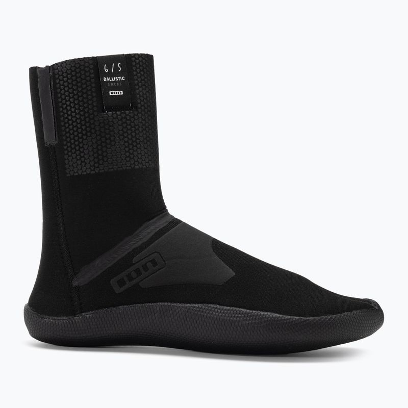 Șosete de neopren ION Socks Ballistic 6/5 Internal Split 2.0 black 2