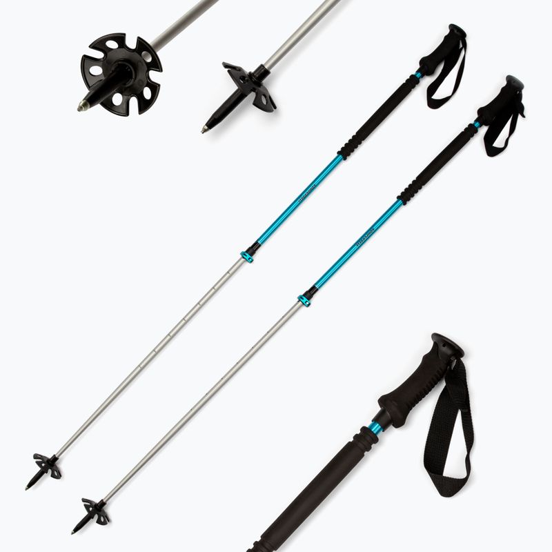 Bețe de schi Komperdell Thermo Ascent TI 2, albastru, 1842384-10 7