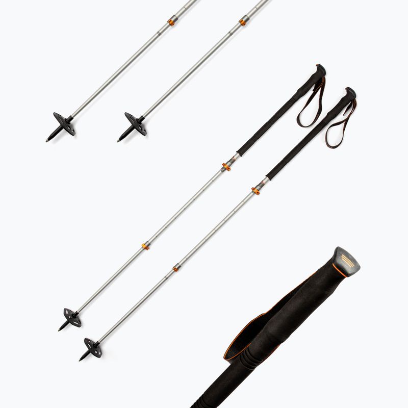 Bețe de schi Komperdell Titanal EXP Pro, negru, 1742355 6