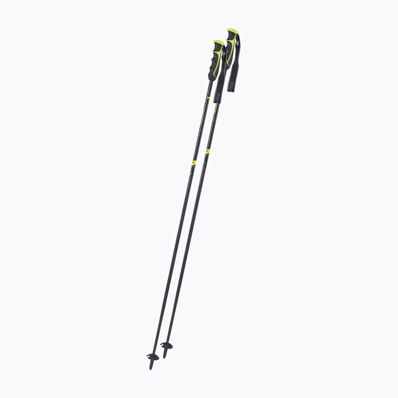 Komperdell Booster Booster Speed Carbon Series bețe de schi negru/galben 7