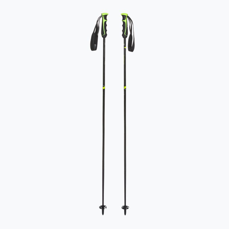 Komperdell Booster Booster Speed Carbon Series bețe de schi negru/galben