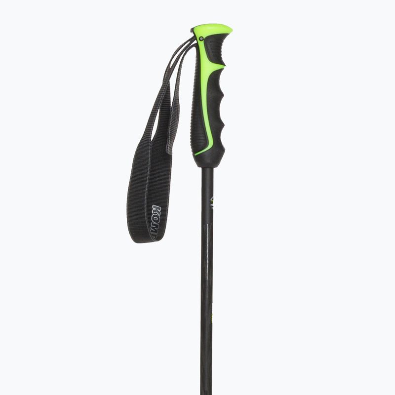 Komperdell Booster Booster Speed Carbon Series bețe de schi negru/galben 2